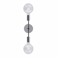 Forte Callisto 15.75" 3-LT Ombre Glass Pendant - Black - 2759-03-04
