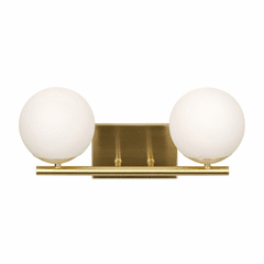 Forte Farrell 18" 2-LT Bath Vanity Light - Soft Gold - 5745-02-12