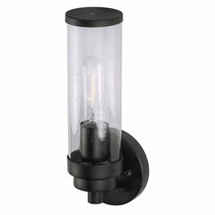 Forte Morgan 4.5" 1-LT Wall Sconce - Black - 5064-01-04