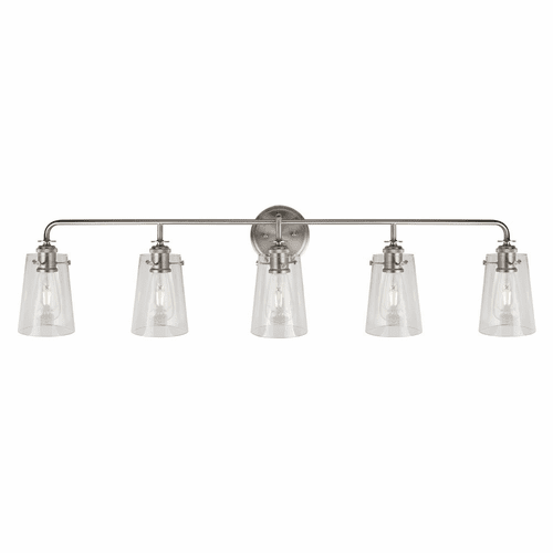 Forte Ronna 45" 5-LT Bath Vanity Light - Brushed Nickel - 5118-05-55