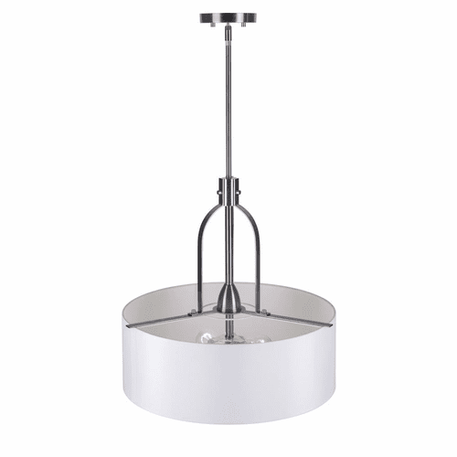 Forte Tama 21" 3-LT Drum Pendant - Brushed Nickel - 2738-03-55