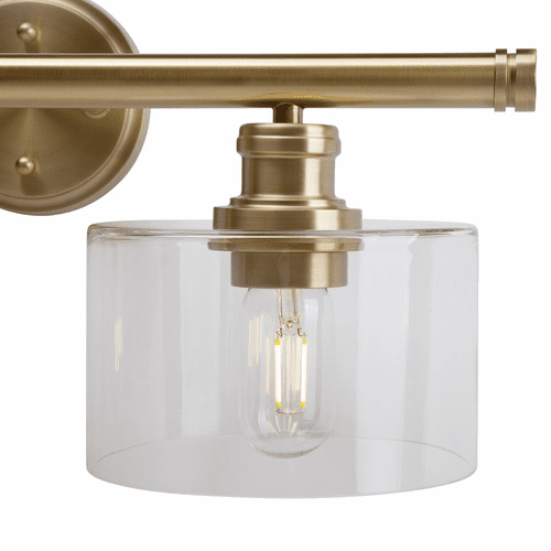 Forte Zane 20.75" 2-LT Bath Vanity Light - Soft Gold - 5748-02-12