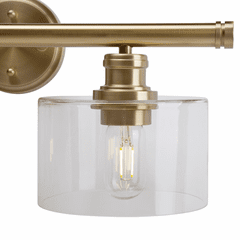 Forte Zane 20.75" 2-LT Bath Vanity Light - Soft Gold - 5748-02-12