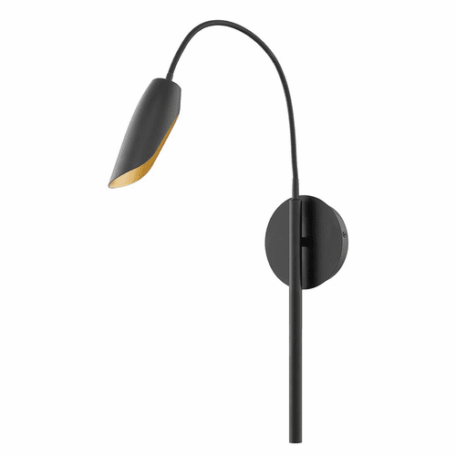 Fredrick Ramond Bowery Wall Sconce - Black - FR35800BLK