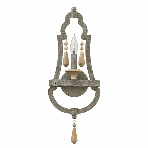Fredrick Ramond Cordoba Wall Sconce - Distressed Iron - FR42280DIR