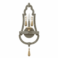 Fredrick Ramond Cordoba Wall Sconce - Distressed Iron - FR42280DIR