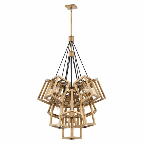 Fredrick Ramond Ensemble Large Foyer Pendant - Brushed Bronze - FR42449BBZ