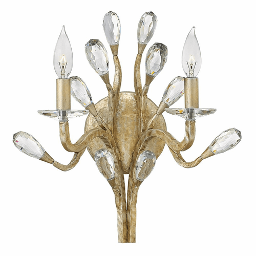 Fredrick Ramond Eve 2-LT Wall Sconce - Champagne Gold - FR46802CPG