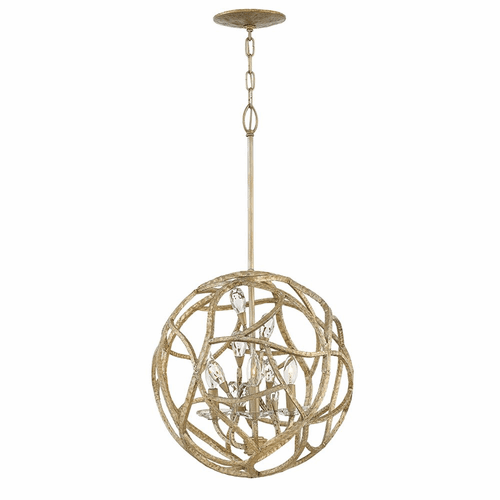 Fredrick Ramond Eve Single Tier Pendant - Champagne Gold - FR46804CPG