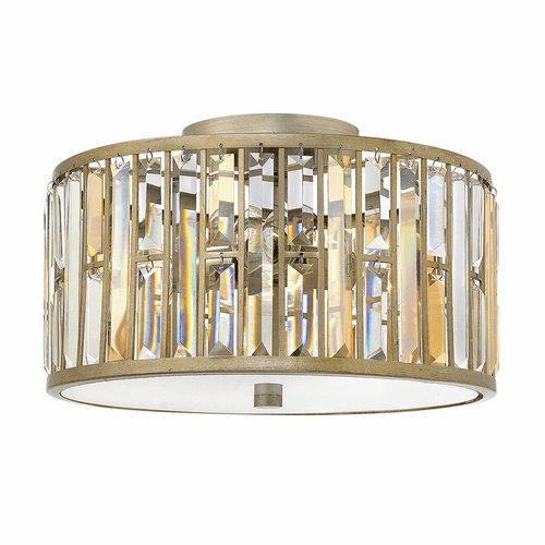 Fredrick Ramond Gemma Flush Mount - Silver Leaf - FR33731SLF