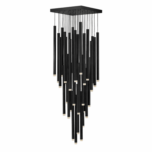 Fredrick Ramond Harmony Chandelier - Black - FR49908BLK