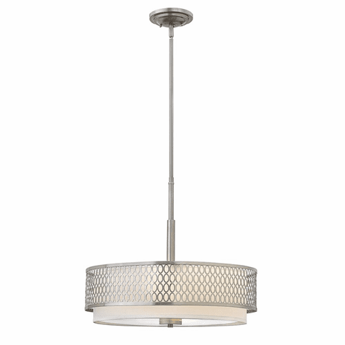 Fredrick Ramond Jules Inverted Pendant - Brushed Nickel - FR35603BNI