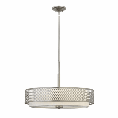 Fredrick Ramond Jules Inverted Pendant - Brushed Nickel - FR35604BNI