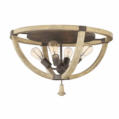 Fredrick Ramond Middlefield Flush Mount - Iron Rust - FR40571IRR Fredrick Ramond Middlefield Flush Mount - Iron Rust - FR40571IRR