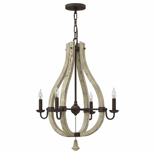 Fredrick Ramond Middlefield Single Tier Chandelier - Iron Rust - FR40574IRR