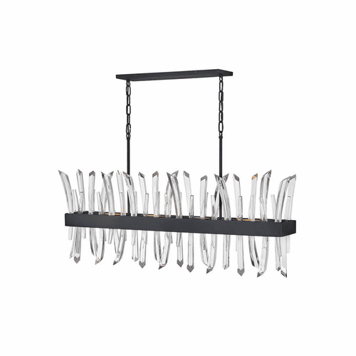 Fredrick Ramond Revel Chandelier - Black - FR30908BLK