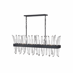 Fredrick Ramond Revel Chandelier - Black - FR30908BLK