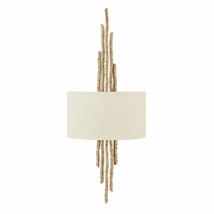 Fredrick Ramond Spyre 2-LT Wall Sconce - Champagne Gold - FR43412CPG