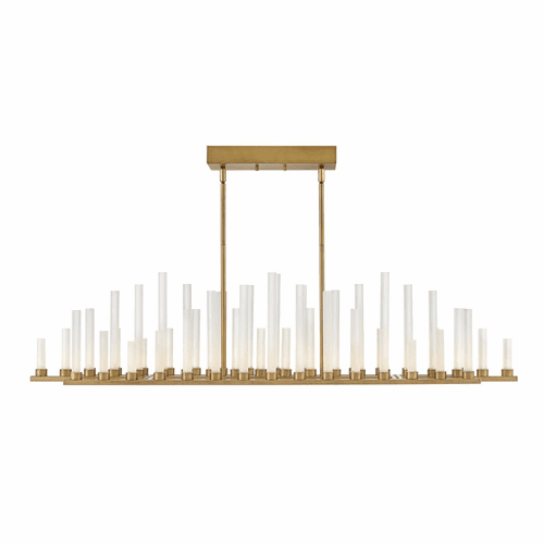 Fredrick Ramond Trinity Chandelier - Heritage Brass - FR46108HBR