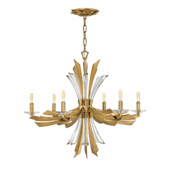 Fredrick Ramond Vida Chandelier - Burnished Gold - FR40908BNG