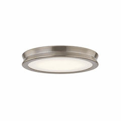 Fusion Collection Bevel 12" LED Flush Mount - Brushed Brass - FSN-4181-OPAL-BRSS Fusion Collection Bevel 12" LED Flush Mount - Brushed Brass - FSN-4181-OPAL-BRSS