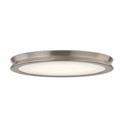 Fusion Collection Bevel 16" LED Flush Mount - Brushed Brass - FSN-4182-OPAL-BRSS Fusion Collection Bevel 16" LED Flush Mount - Brushed Brass - FSN-4182-OPAL-BRSS