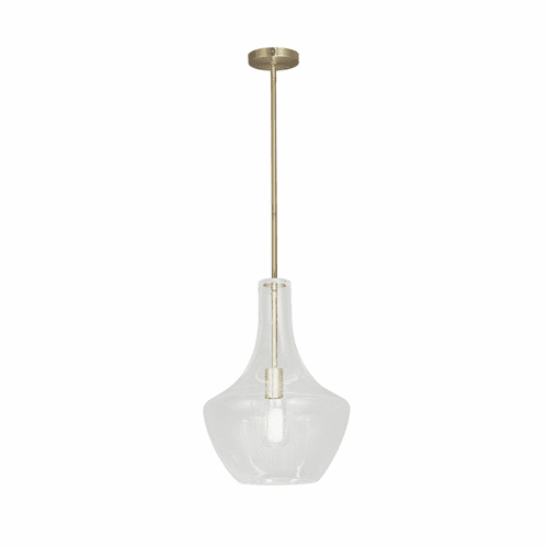 Fusion Collection Harlow 12" Pendant - Brushed Brass - FSN-4170-SEED-BRSS