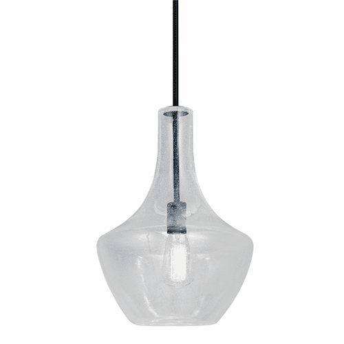 Fusion Collection Harlow 14" Pendant - Matte Black - FSN-4171-SEED-MBLK