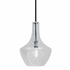 Fusion Collection Harlow 14" Pendant - Matte Black - FSN-4171-SEED-MBLK
