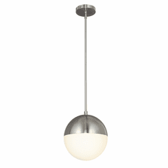 Fusion Collection Ion 1-Light 10" Pendant - Brushed Nickel - FSN-4151-OPAL-NCKL Fusion Collection Ion 1-Light 10" Pendant - Brushed Nickel - FSN-4151-OPAL-NCKL