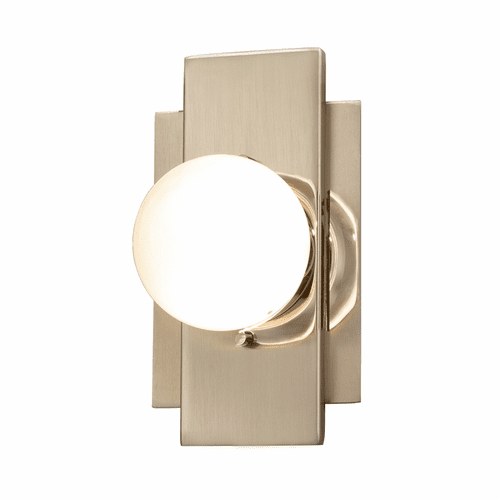 Fusion Luna 1-Light LED Wall Sconce - Brushed Brass - FSN-4041-CLOP-BRSS