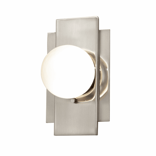 Fusion Luna 1-Light LED Wall Sconce - Brushed Nickel - FSN-4041-CLOP-NCKL