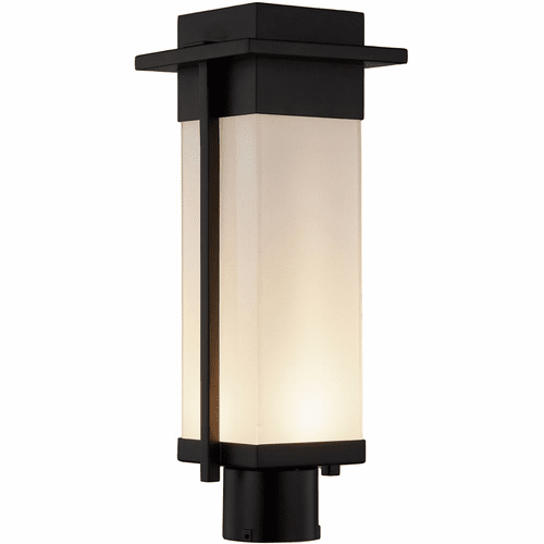 Fusion Pacific 7" LED Post Light - Matte Black - FSN-7542W-OPAL-MBLK