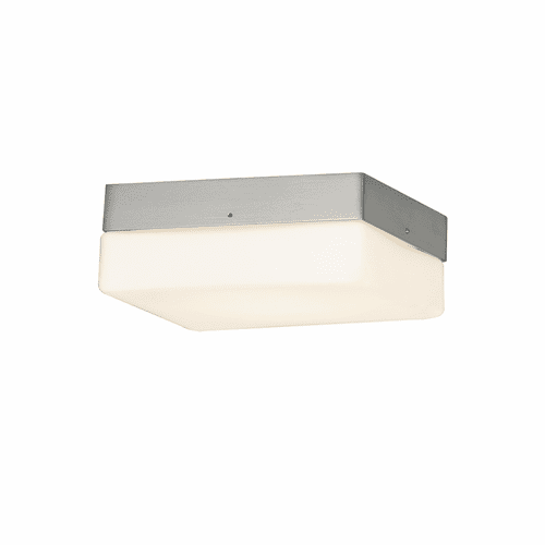 Fusion Pixel 7" Square LED Flush Mount - Brushed Nickel - FSN-4141-OPAL-NCKL