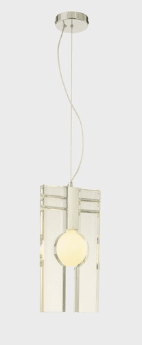 George Kovacs 1 Light Pendant w/Clear Glass - P448-077