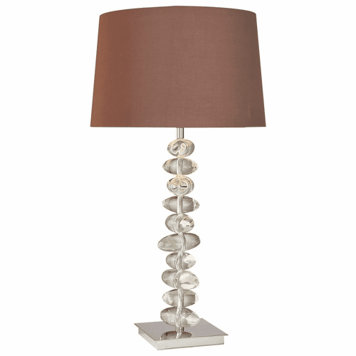 George Kovacs 1 Light Table Lamp - Chrome - P733-077