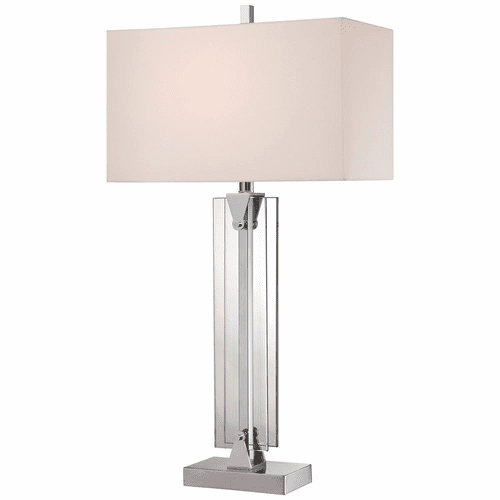 George Kovacs 1-LT Table Lamp - Chrome - P1608-077