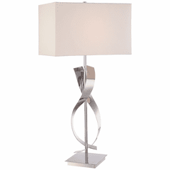 George Kovacs 1-LT Table Lamp - Chrome - P723-077