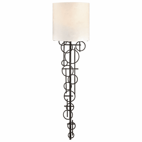 George Kovacs 1-LT Wall Sconce - Black - P5130-066