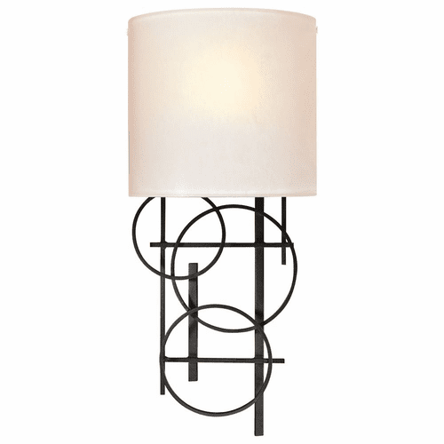 George Kovacs 1-LT Wall Sconce - Black - P5131-066
