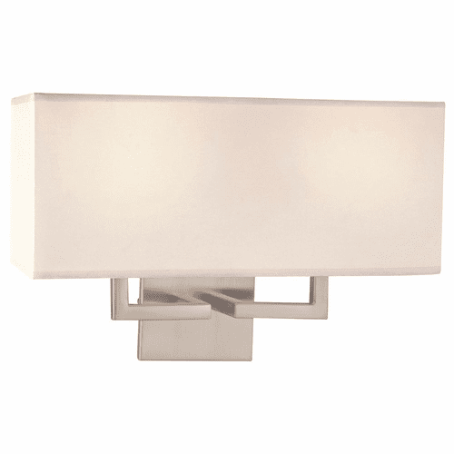 George Kovacs 2-LT Wall Sconce - Brushed Nickel - P472-084