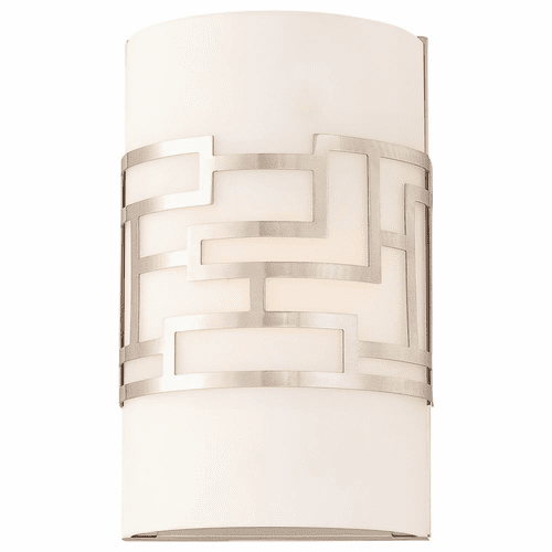 George Kovacs Alecia's Necklace 1-LT Wall Sconce - Brushed Nickel - P195-084