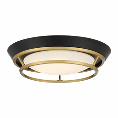 George Kovacs Beam Me Up! LED Flush Mount - Brushed Nickel - P5371-689-L