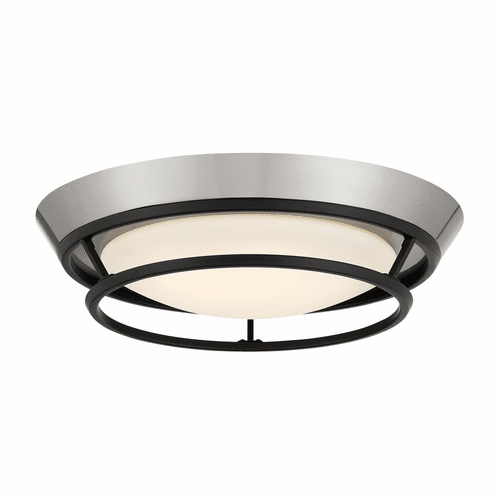 George Kovacs Beam Me Up! LED Flush Mount - Brushed Nickel - P5372-691-L