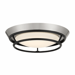 George Kovacs Beam Me Up! LED Flush Mount - Brushed Nickel - P5372-691-L