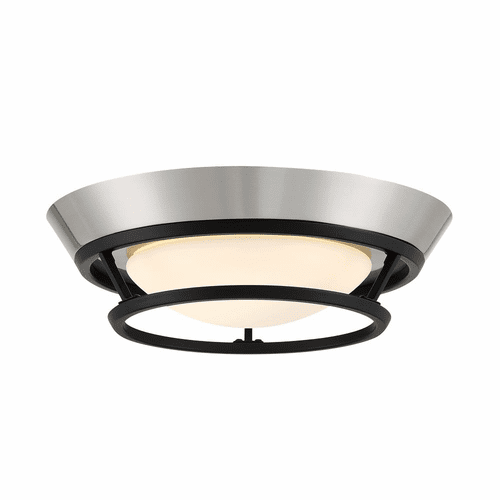 George Kovacs Beam Me Up! LED Flush Mount - Sable Bronze Patina - P5371-691-L