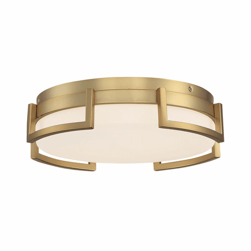 George Kovacs Bezel Set LED Flush Mount - Honey Gold - P953-2-248-L