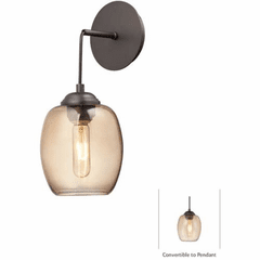 George Kovacs Bubble 1-LT Mini Pendant - Copper Bronze - P931-647