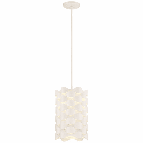 George Kovacs Coastal Current LED Mini Pendant - Sand White - P1301-655-L