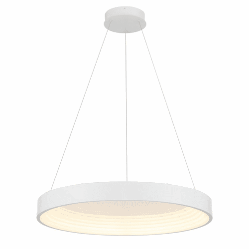 George Kovacs Conc 24" LED Pendant - White - P5555-44B-L